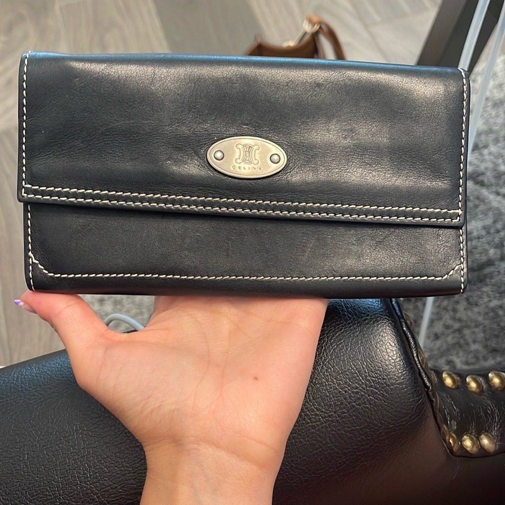 Black Leather Wallet